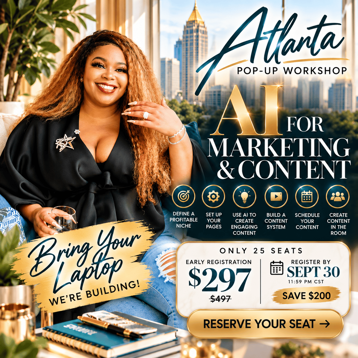 AI Content Workshop in Atlanta — in person pop-up workshop