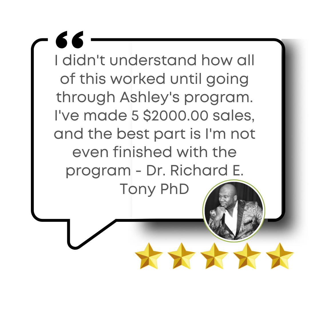 Dr. Richard E. Tony PhD testimonial